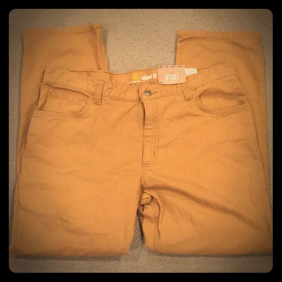 carhartt men's rugged flex rigby five pocket pant